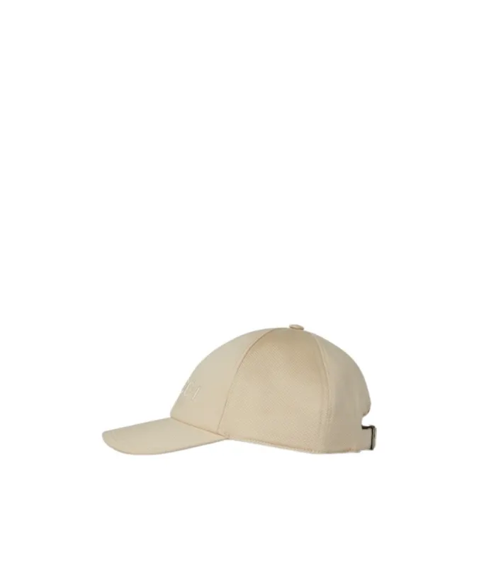 Cotton Baseball Hat With Embroidery
