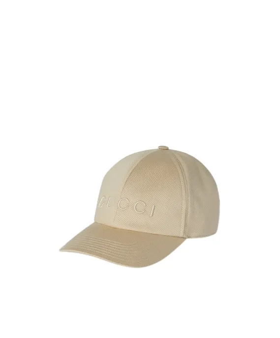 Cotton Baseball Hat With Embroidery