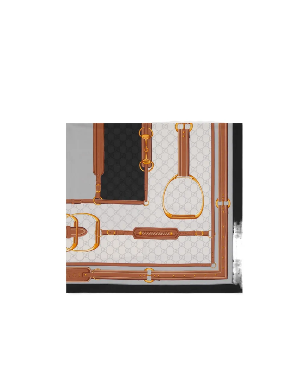Printed Twill Scarf