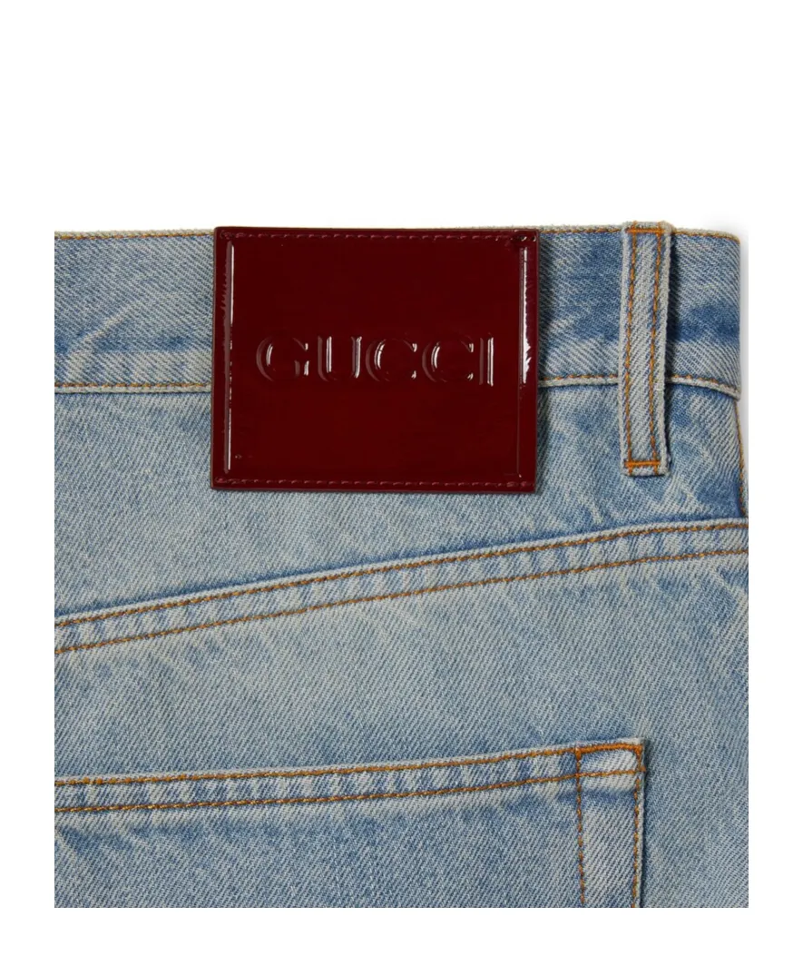 Loose Fit Denim Pants