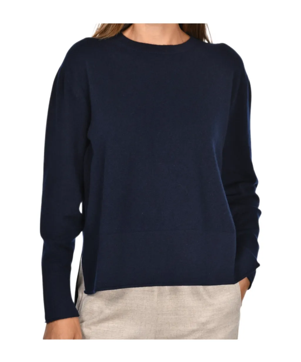 Side-Slit Sweater