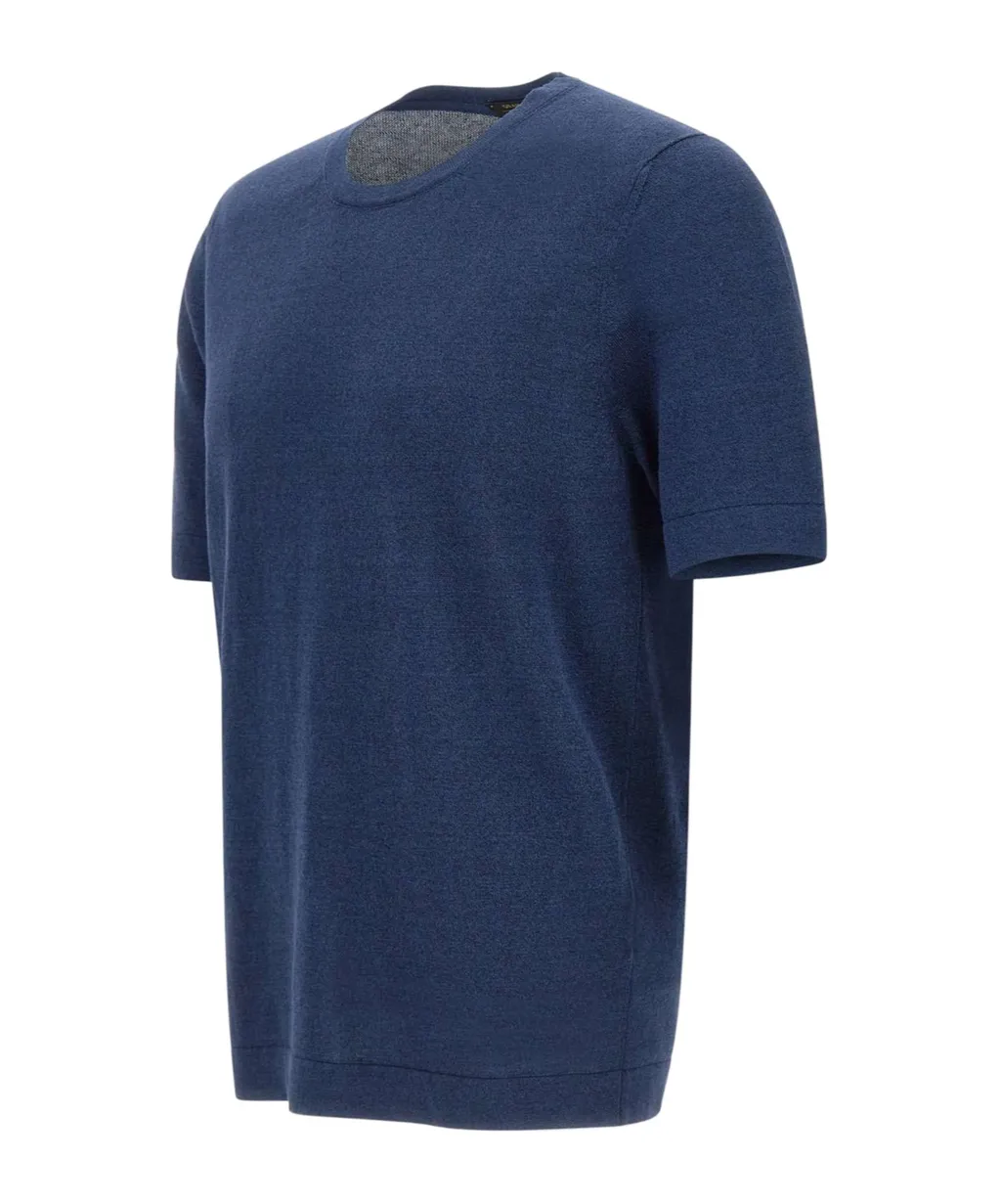 Linen And Cotton T-Shirt