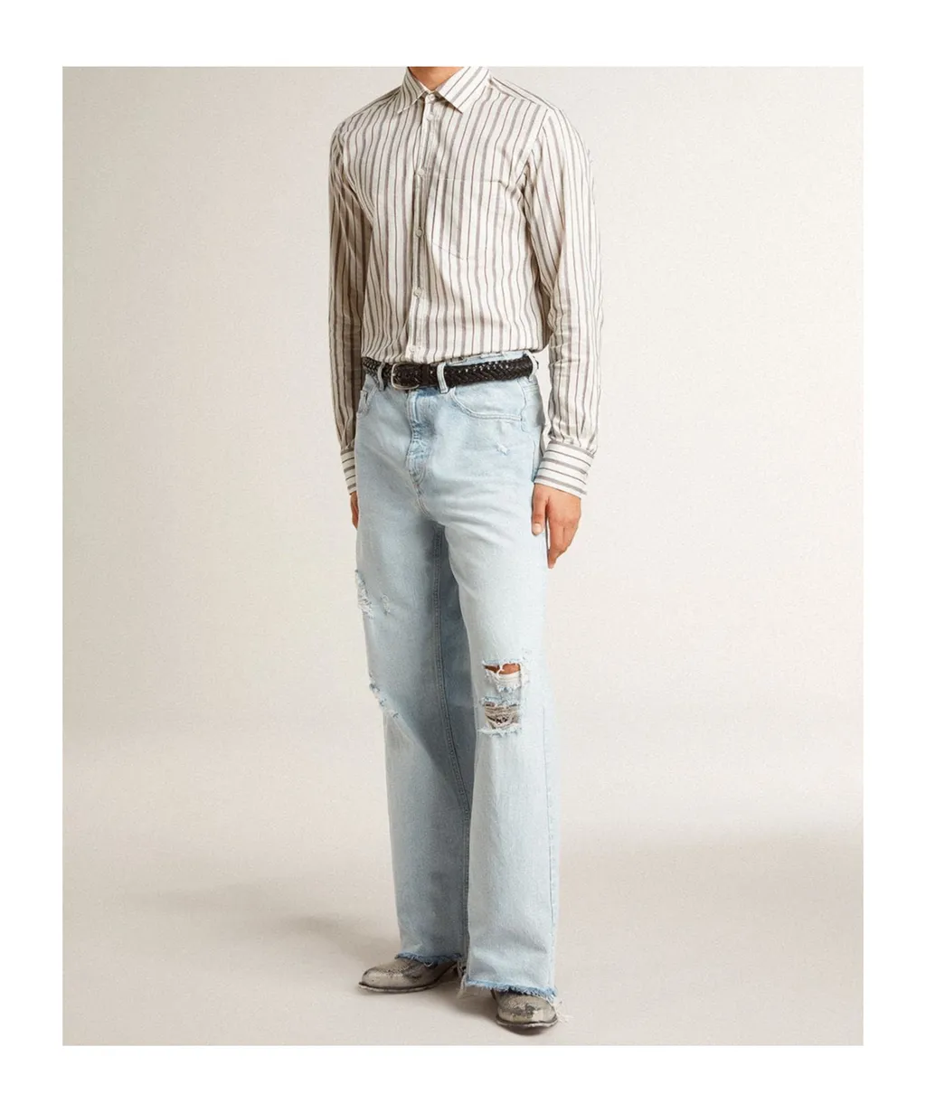 Striped Cotton Shirt
