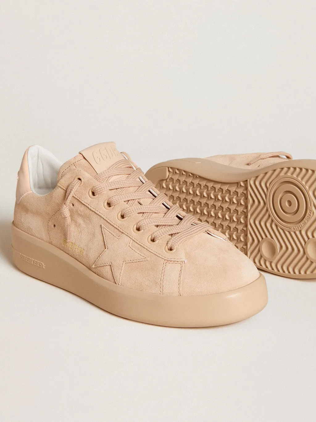 Pure Star Lace-Up Sneakers