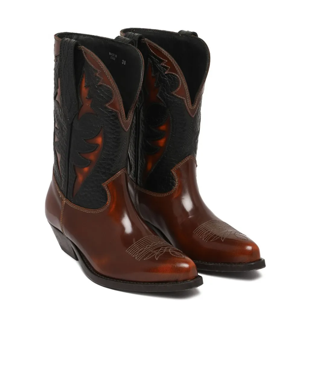 Wish Star Embroidered Boots