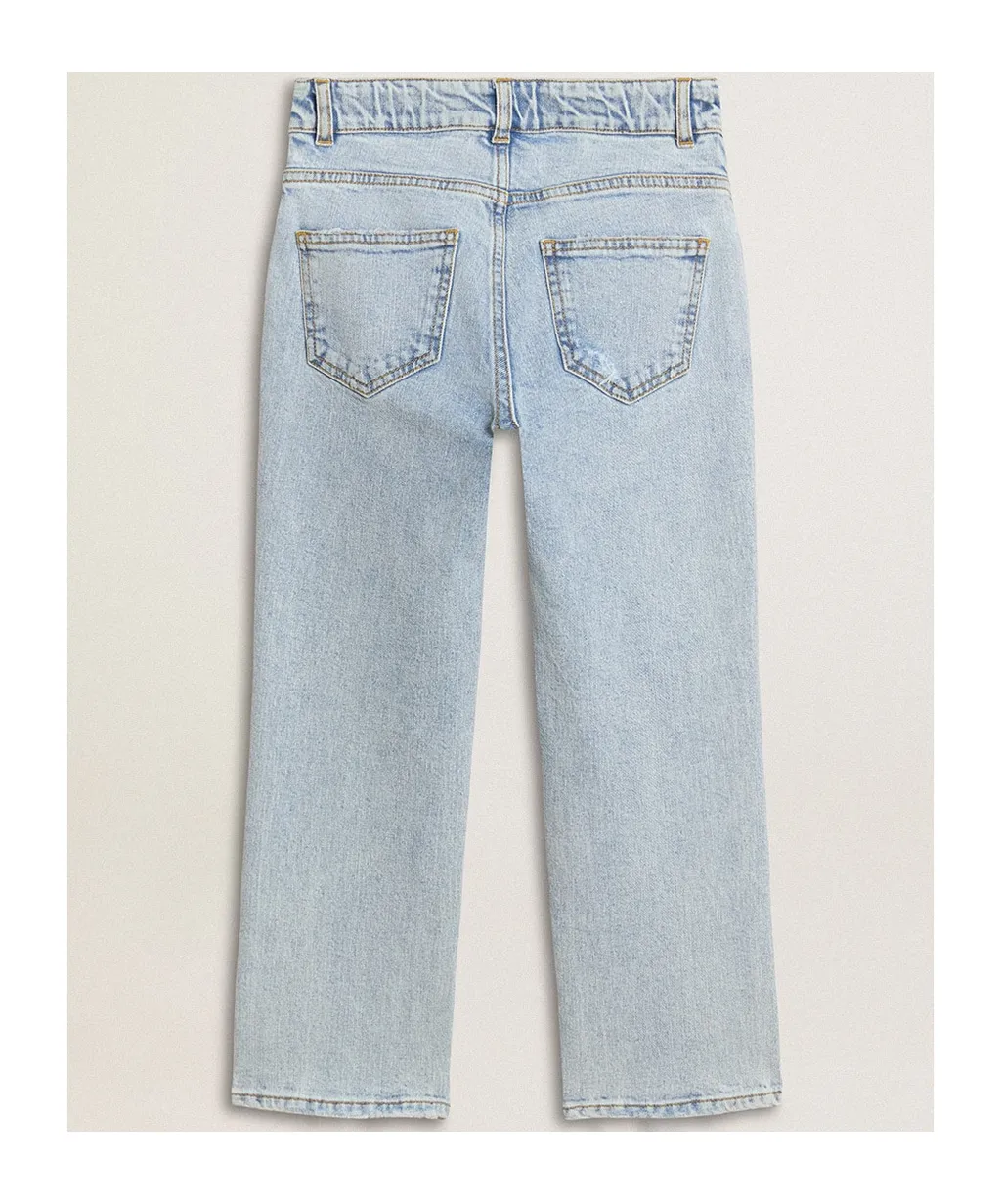 Journey Logo Embroidered Jeans