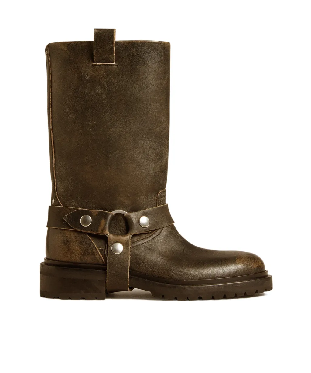 Kurt Distressed Effect Boots