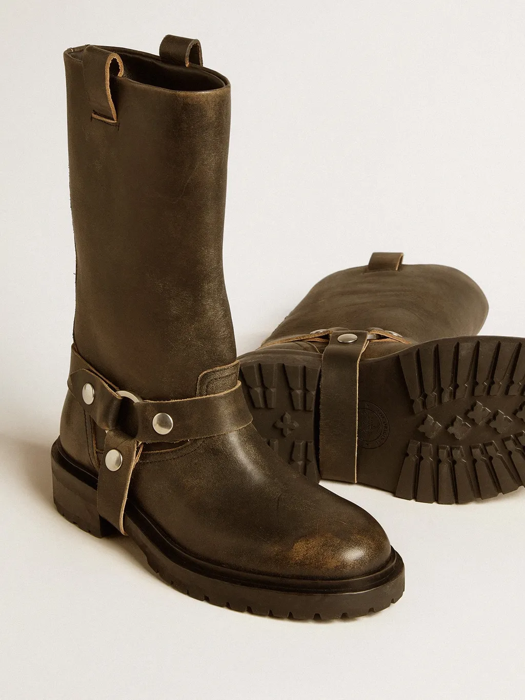 Kurt Distressed Effect Boots