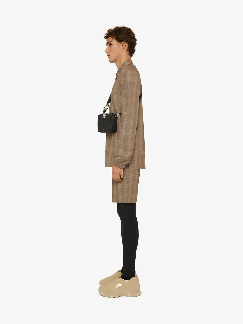 Prince Of Wales Pattern Bermuda Shorts