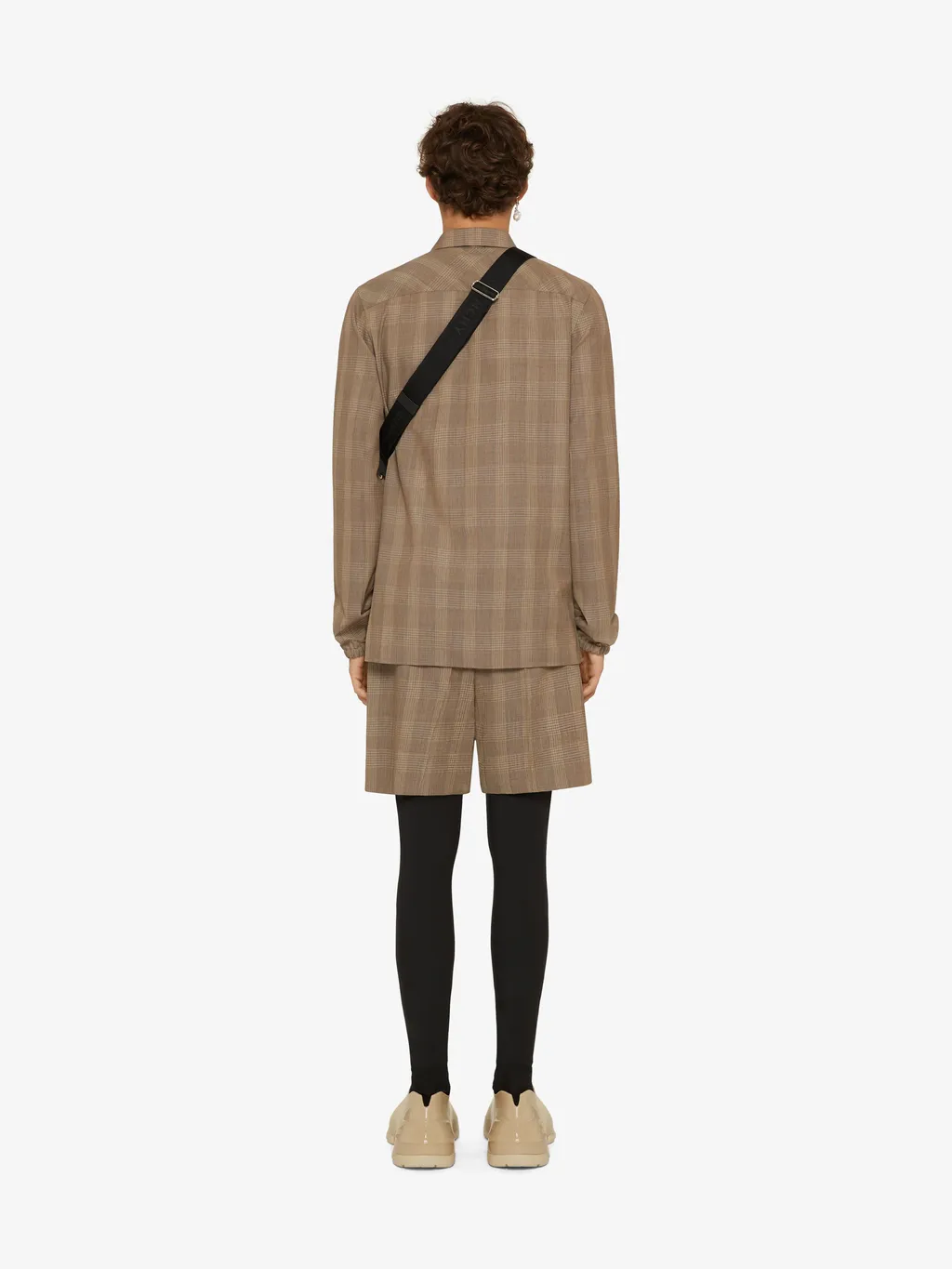 Prince Of Wales Pattern Bermuda Shorts