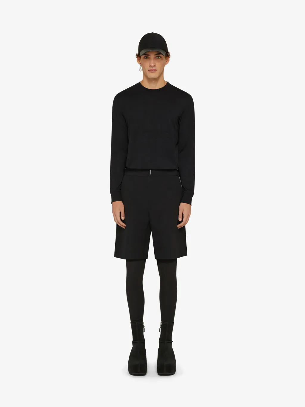 Logo Plaque Bermuda Shorts