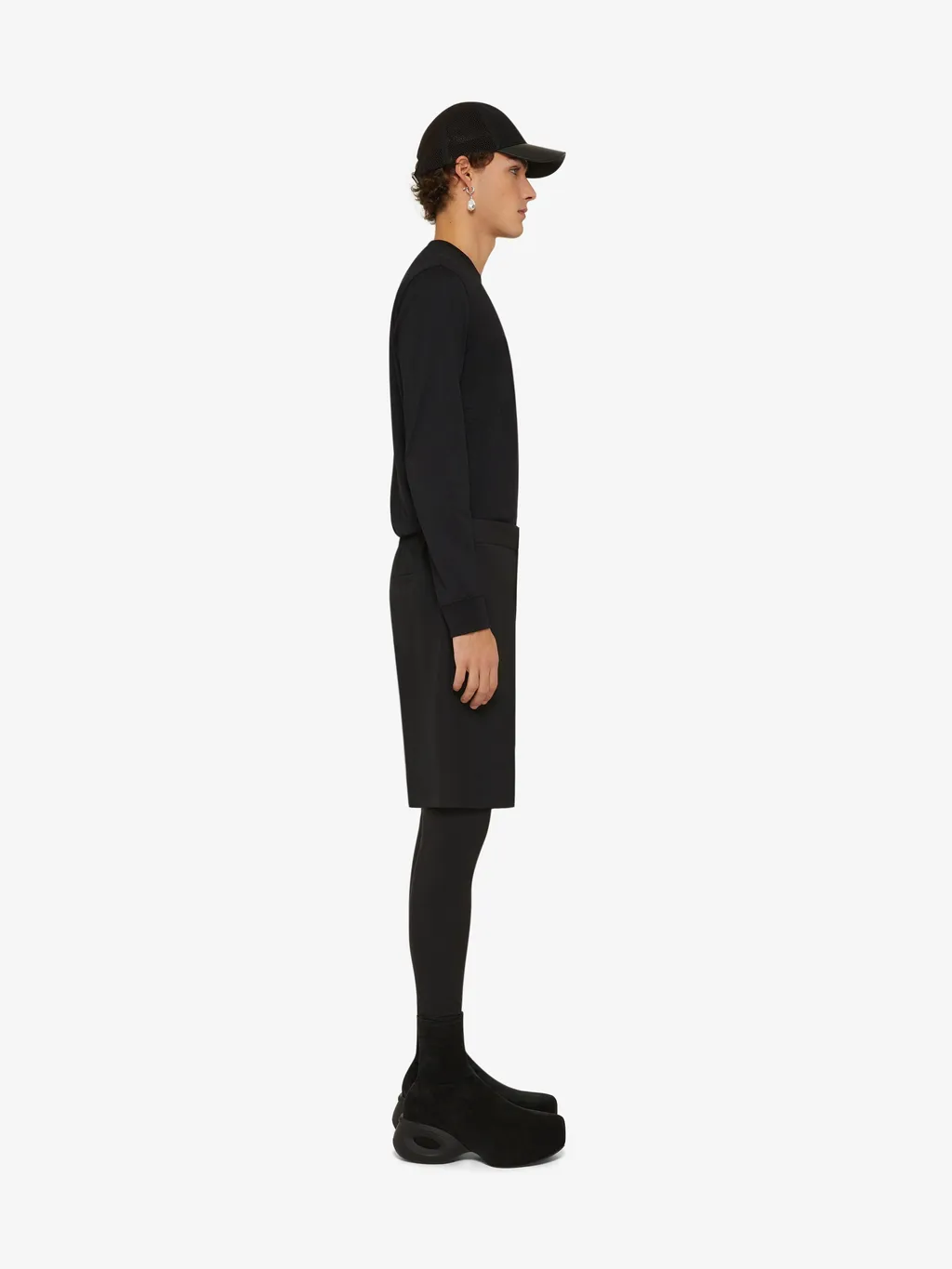 Logo Plaque Bermuda Shorts
