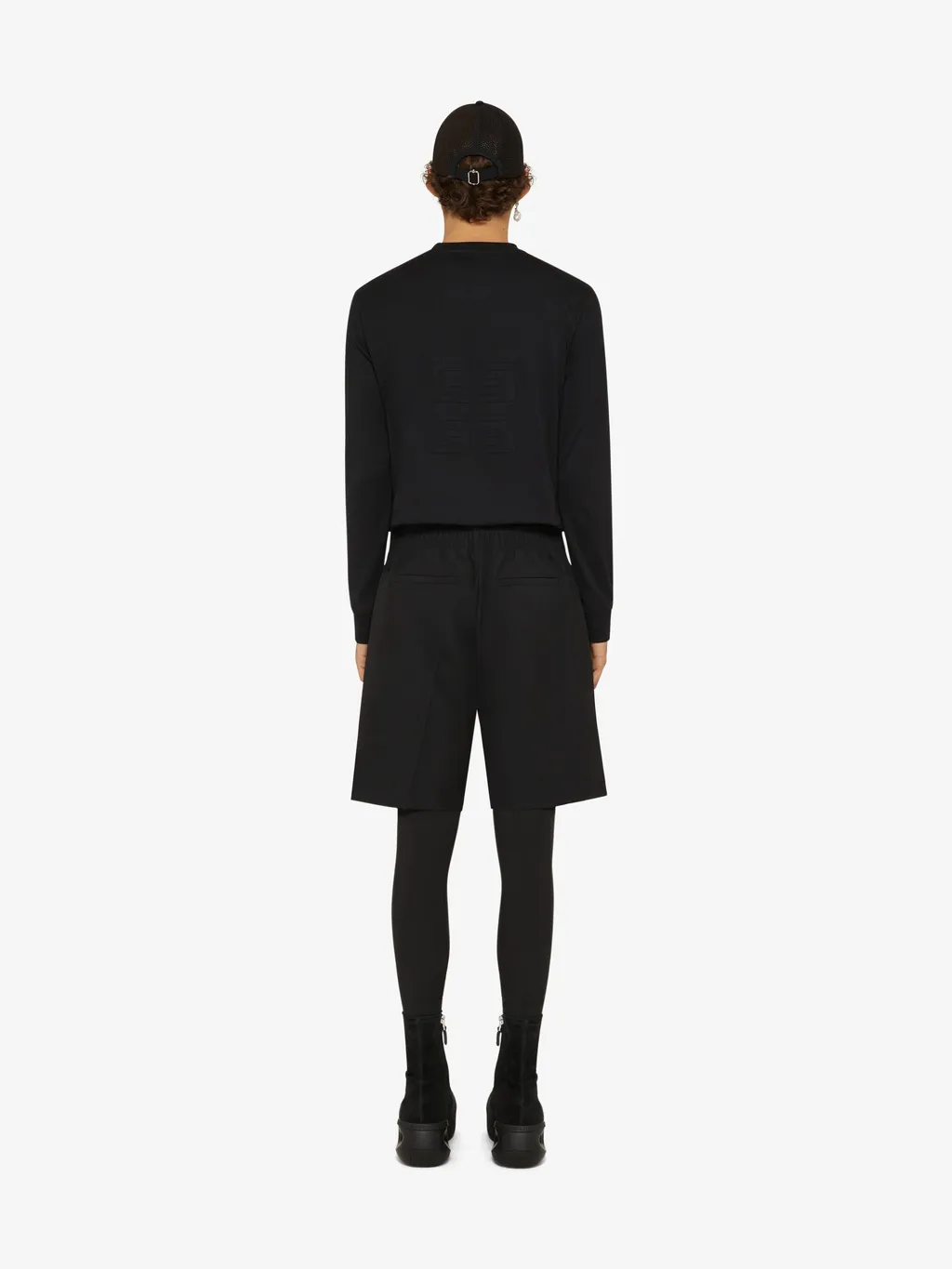Logo Plaque Bermuda Shorts