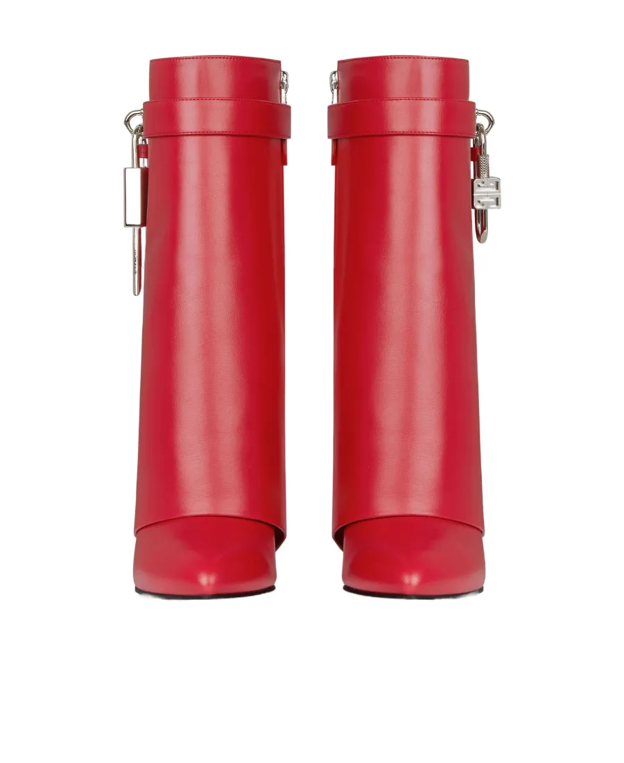 Shark Lock Ankle Boots