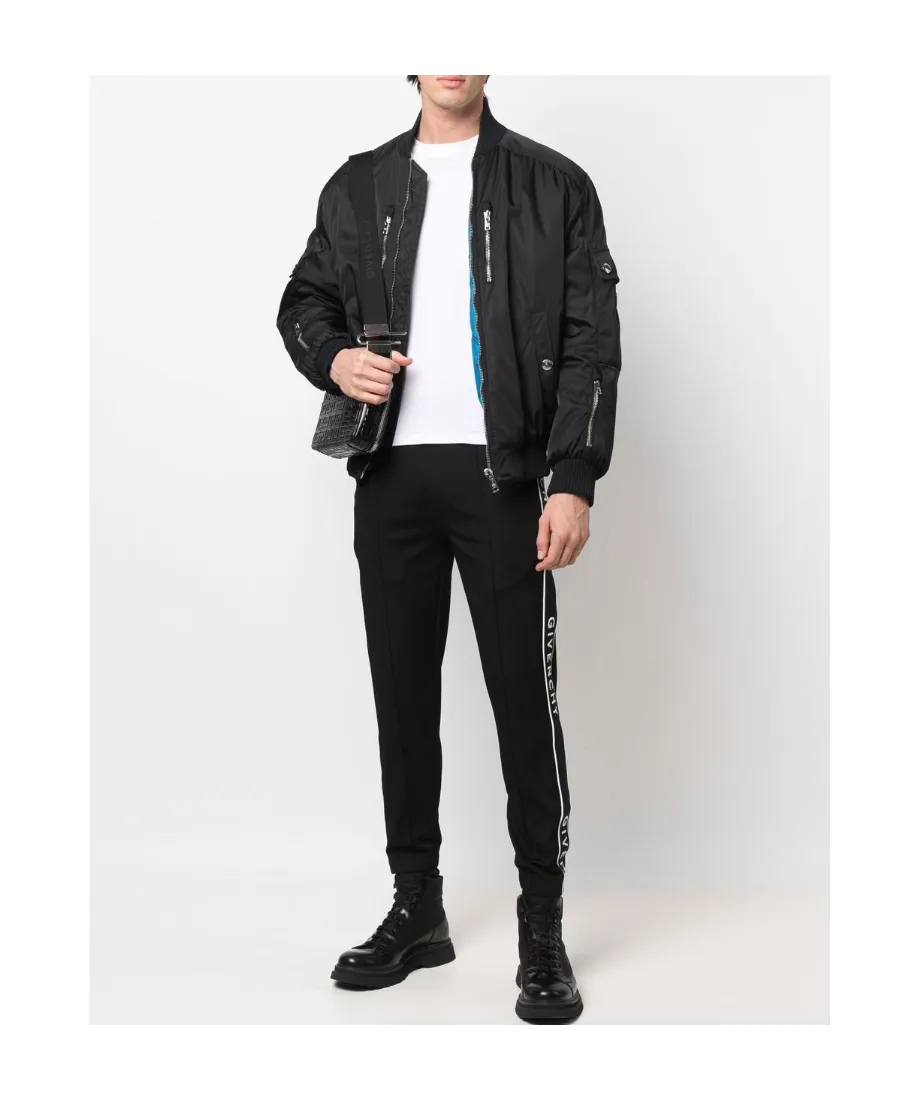 Logo-Stripe Track Pants
