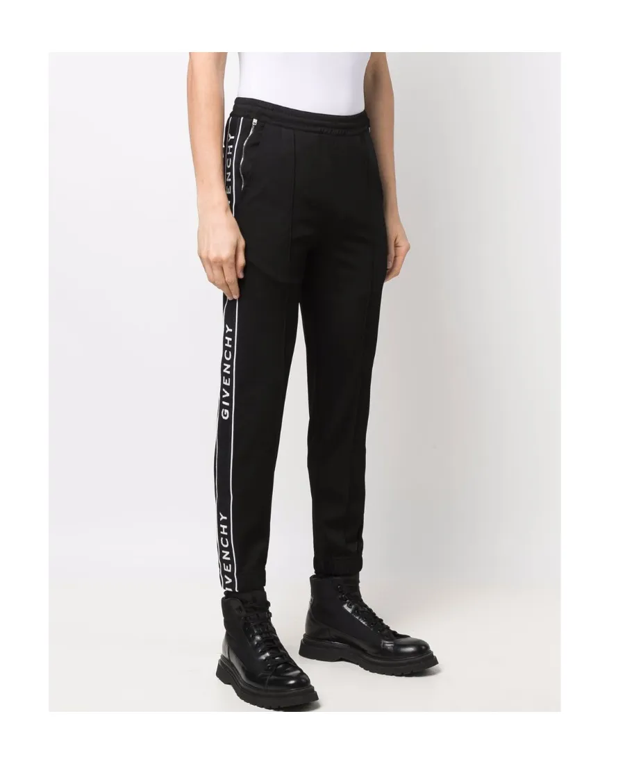 Logo-Stripe Track Pants