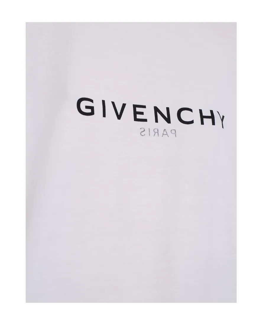 Logo Printed Round Collar T-Shirt
