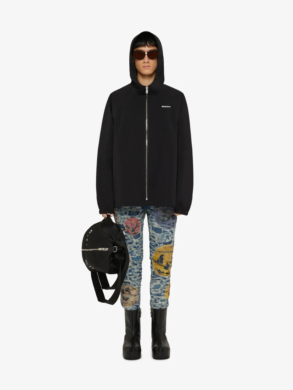 Logo Detailed Hooded Jacket