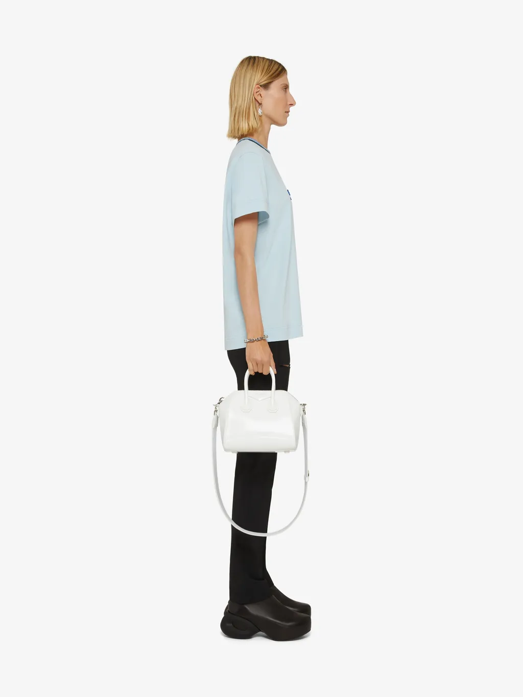 T-Shirt In Jersey With Givenchy Tufted Pattern