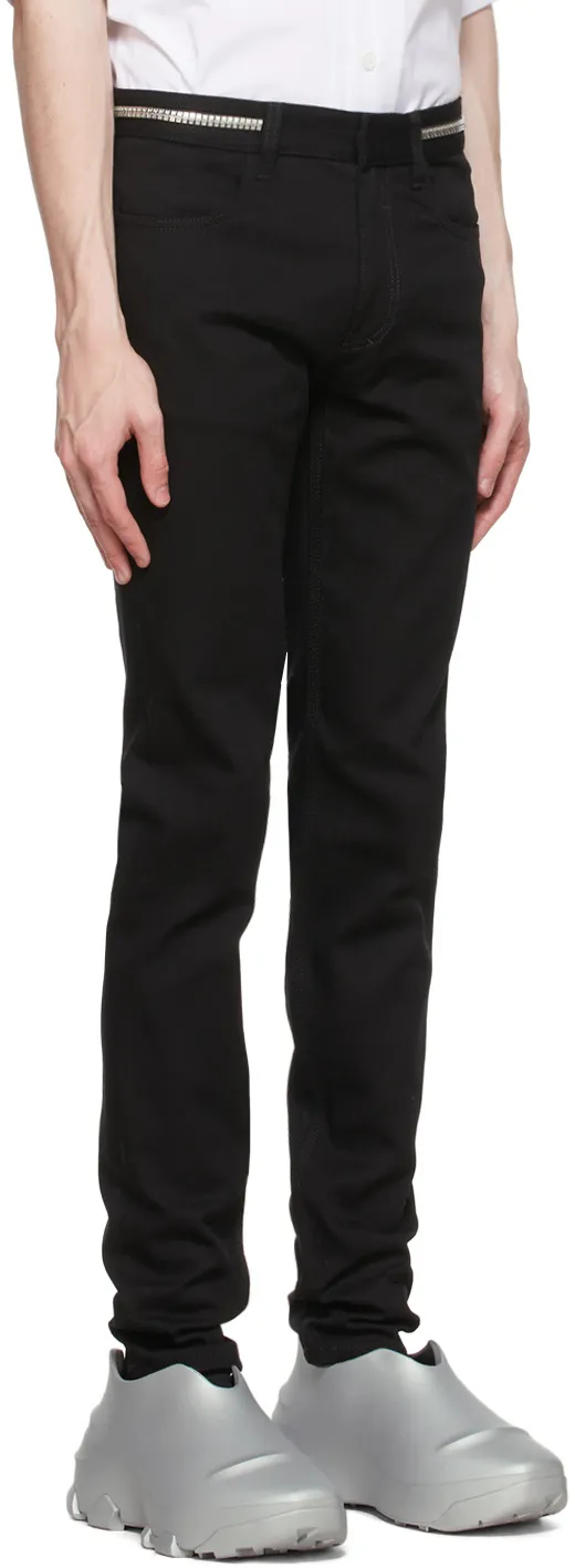 4G Embellished Skinny Jeans