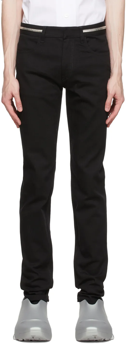4G Embellished Skinny Jeans