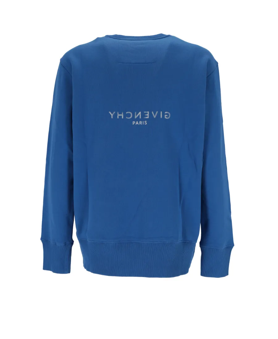 Reverse Logo Printed Crewneck Sweatshirt