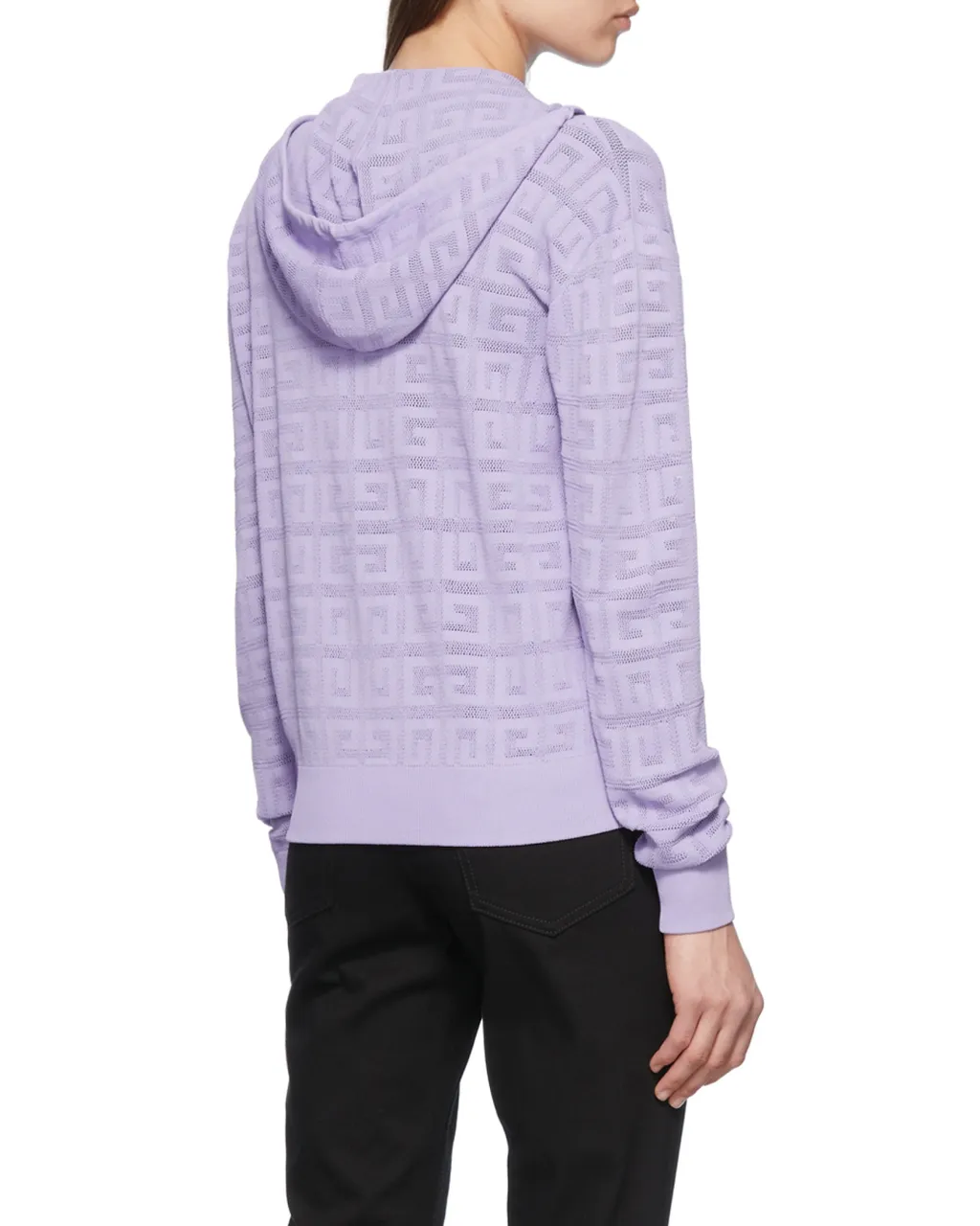 4G Lace Zip-Up Hoodie