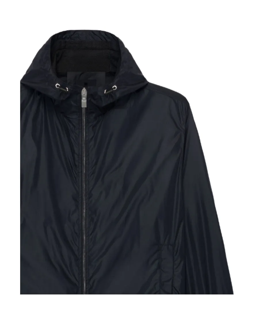 Tag Effect Hooded Windbreaker