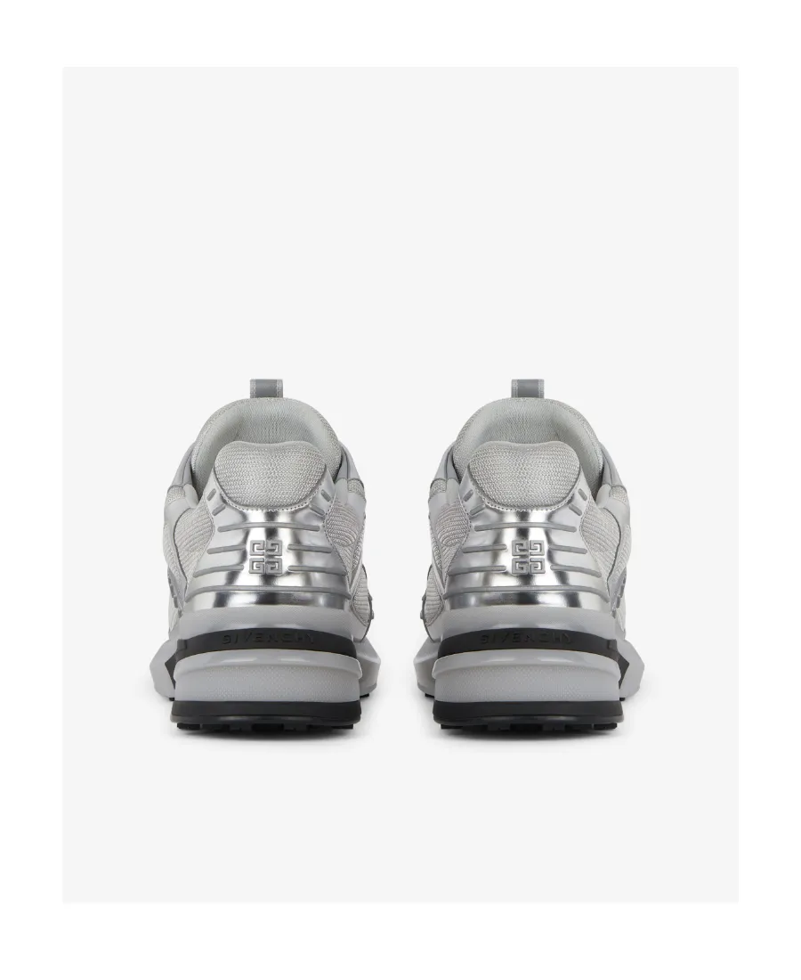 Giv 1 Tr Sneakers In Mesh And Metallized Leather