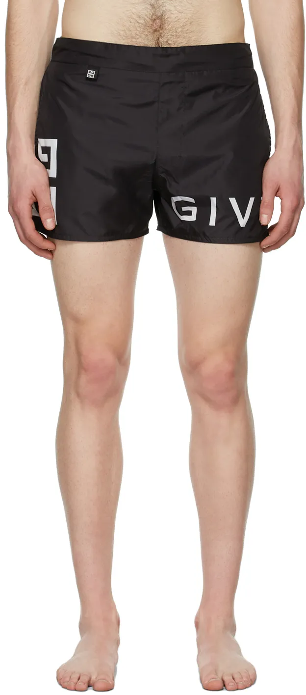 Logo Printed Swim Trunks