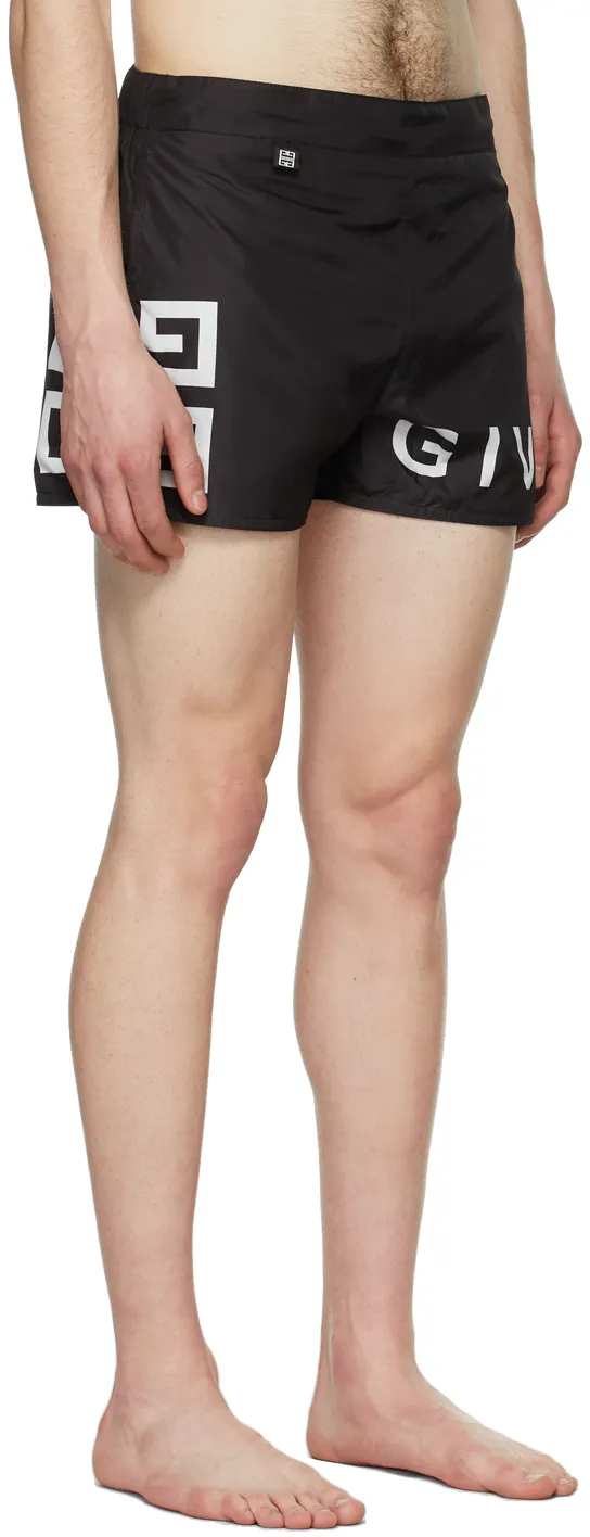 Logo Printed Swim Trunks