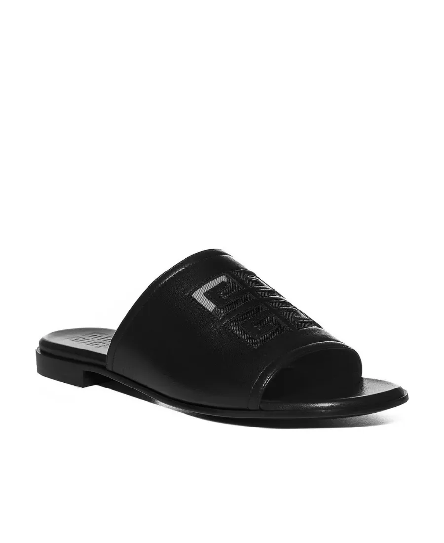 4G Logo Embossed Sandals
