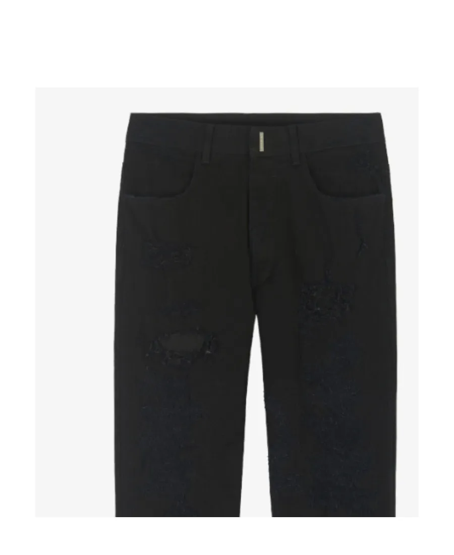 Destroyed Slim Fit Jeans