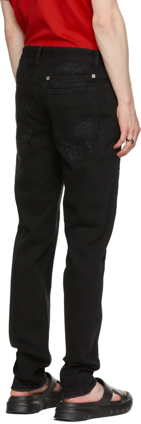 Destroyed Slim Fit Jeans