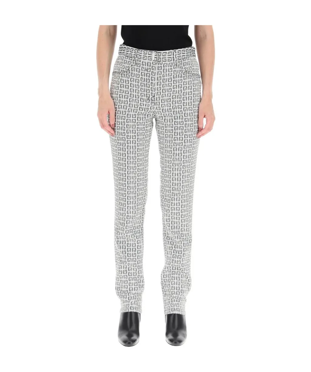4G Jacquard Jeans