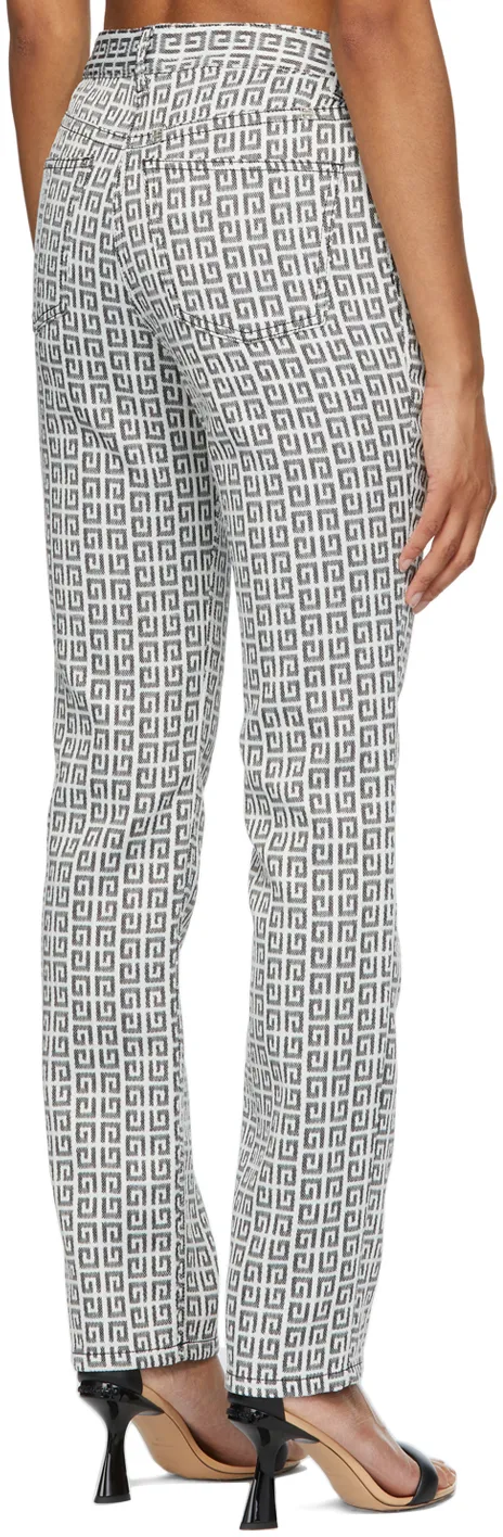 4G Jacquard Jeans