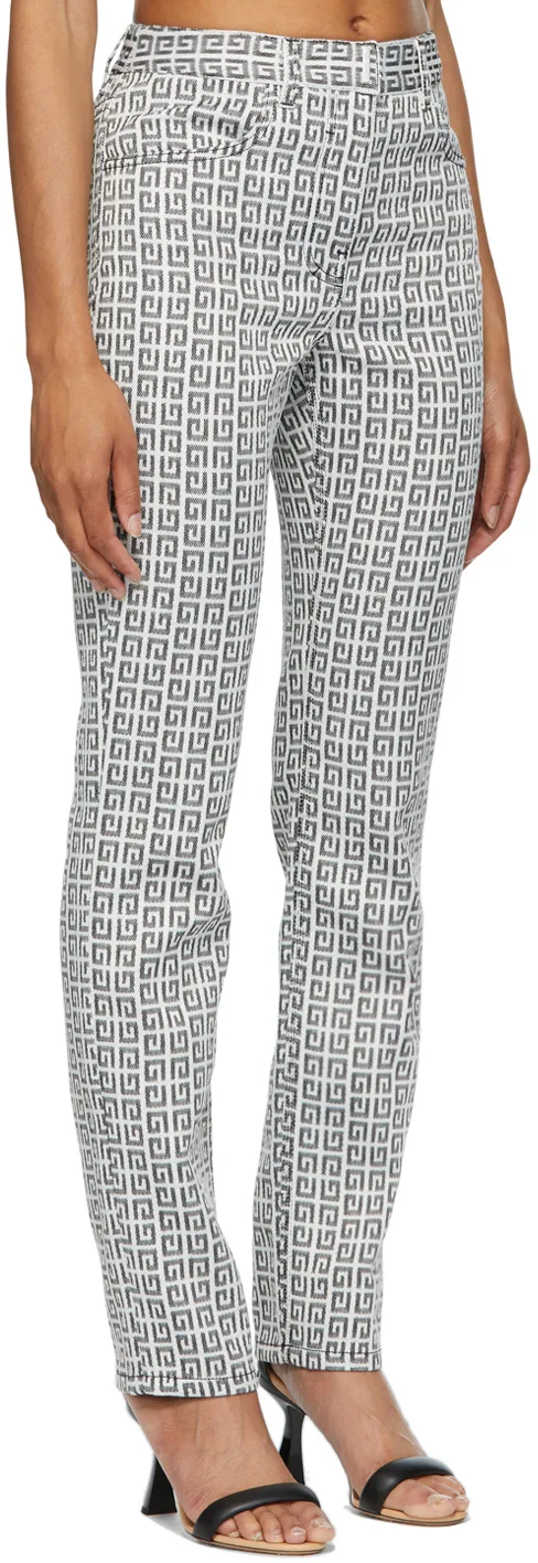 4G Jacquard Jeans