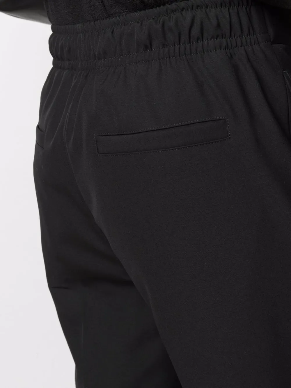 Belted Straight-Leg Trousers