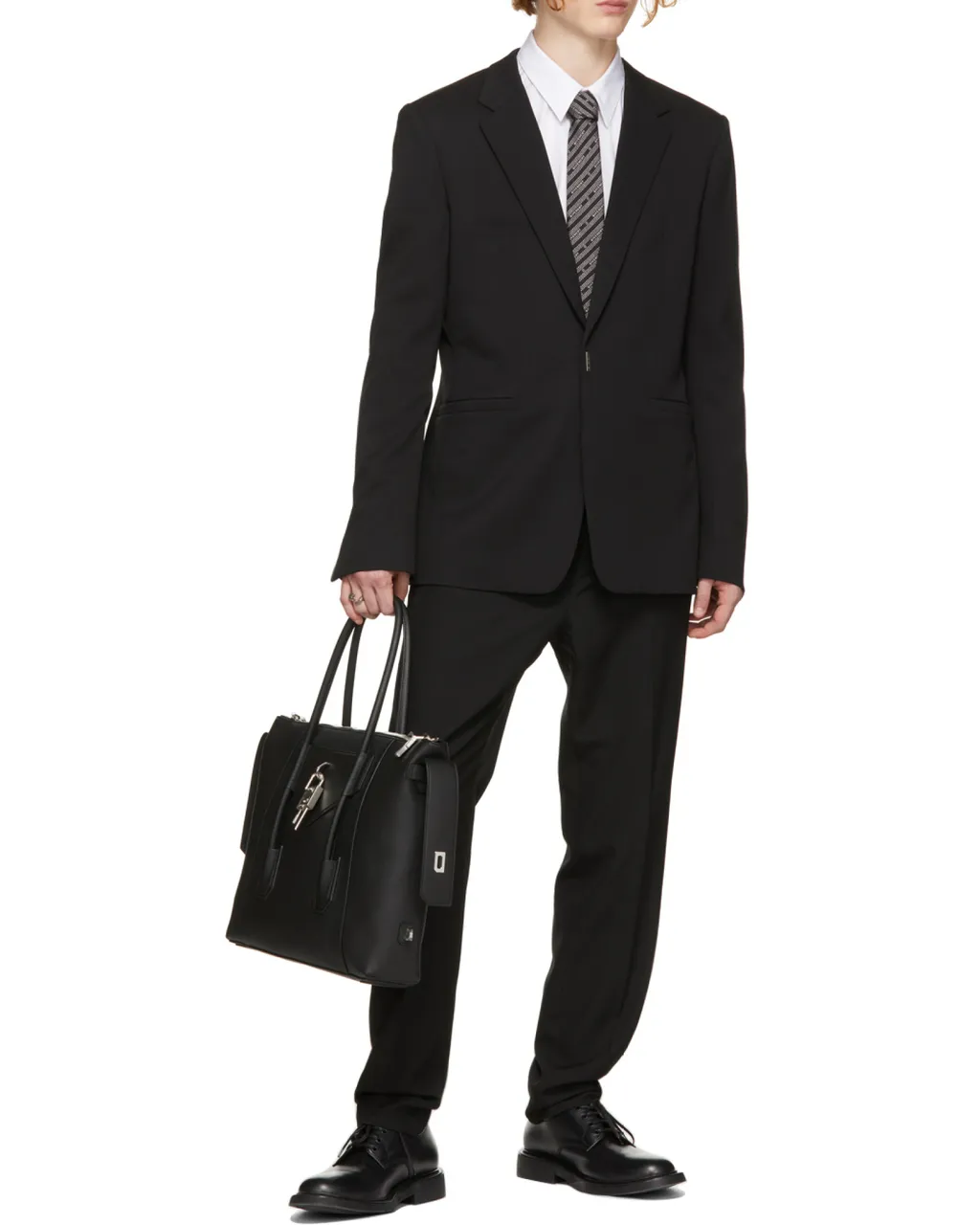 Belted Straight-Leg Trousers