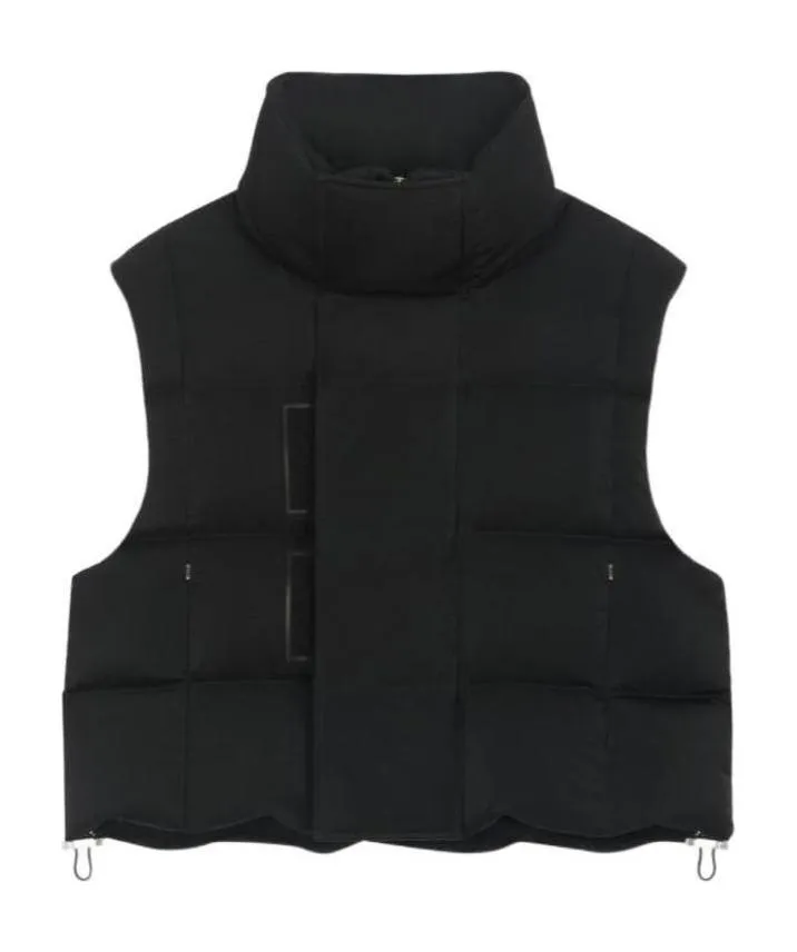 Oversized Sleeveless Puffer Jacket