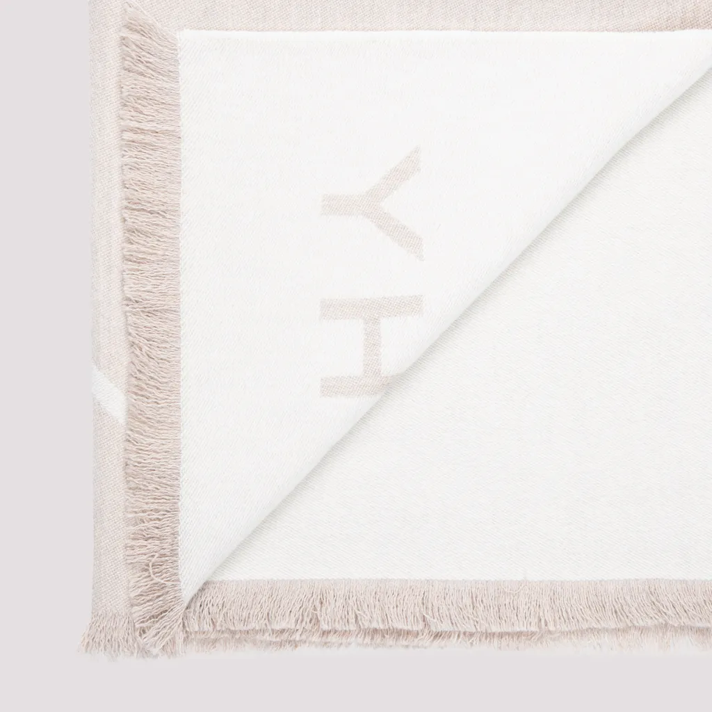 4G Givenchy Scarf In Wool And Cashmere