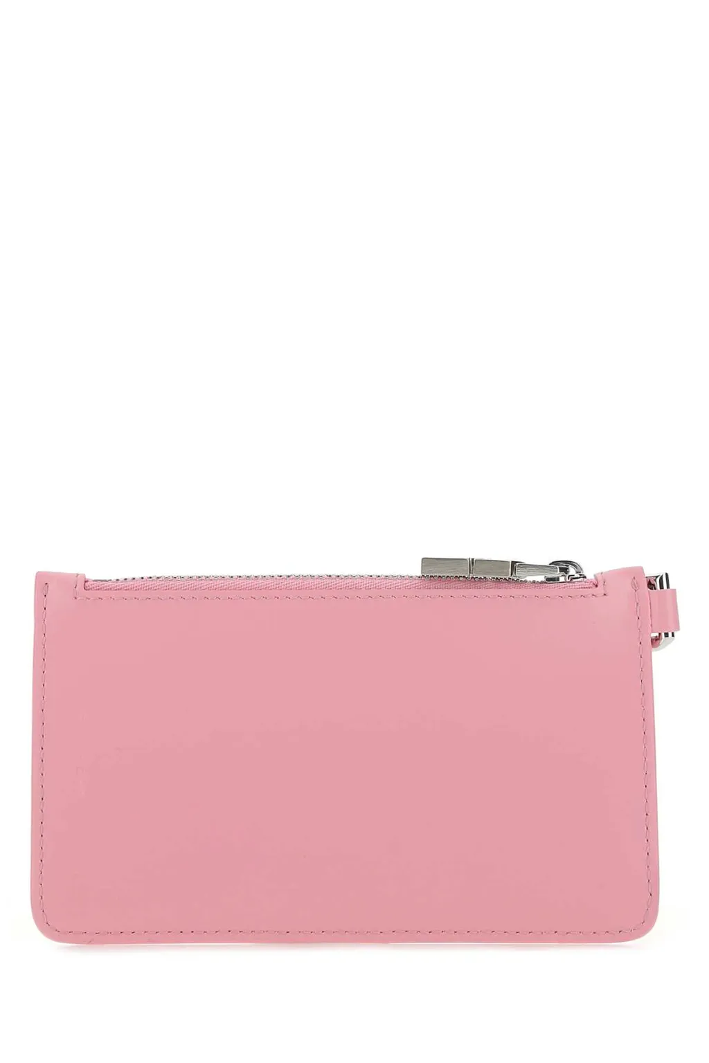 Logo Plaque Leather Wallet