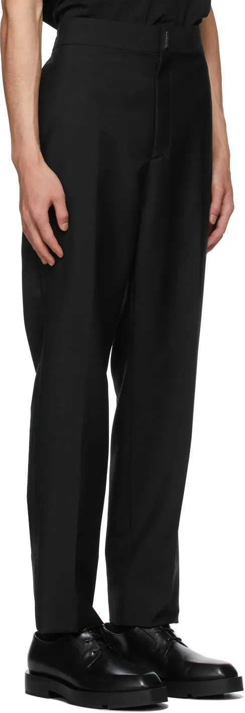 Straight-Leg Tailored Trousers