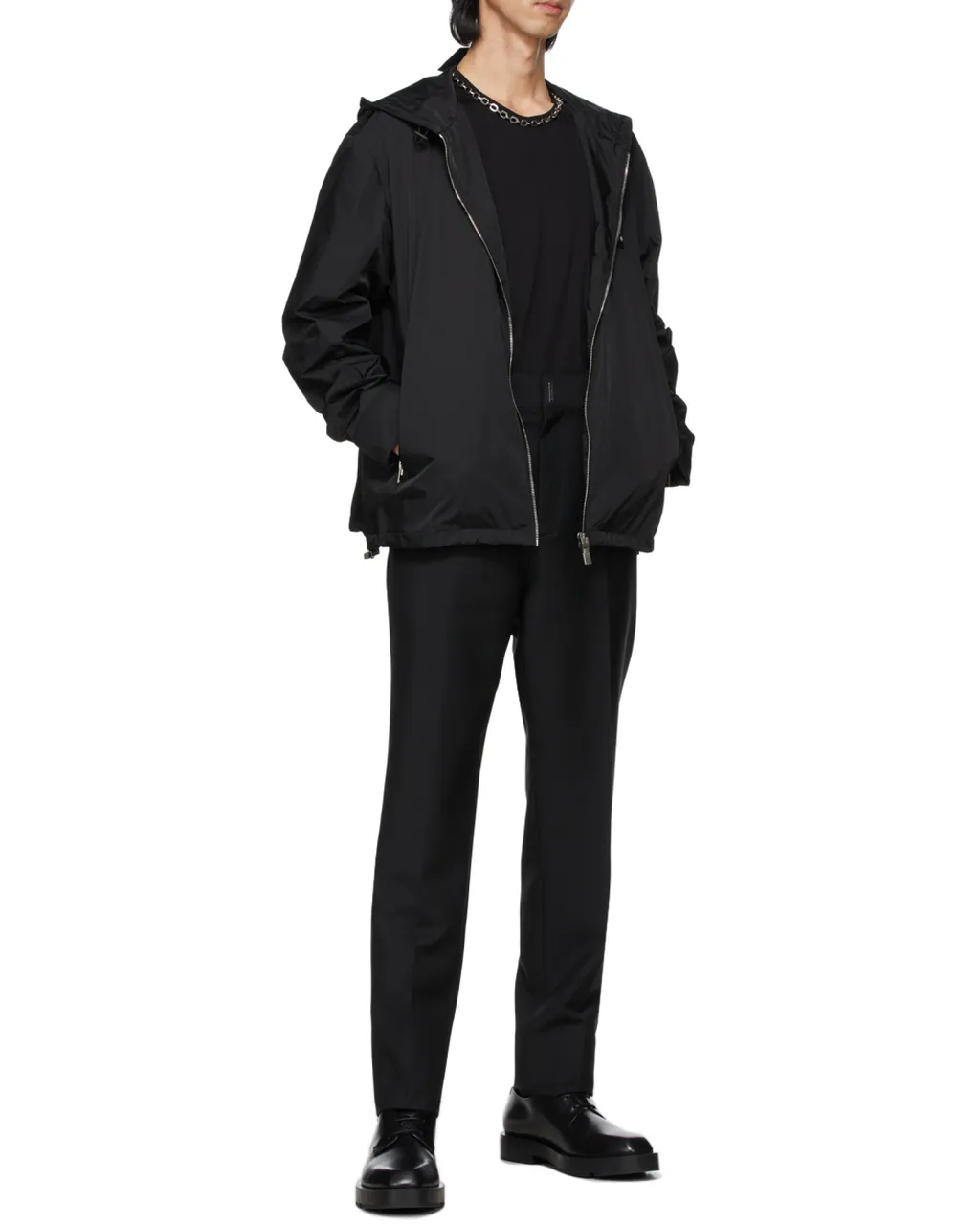 Straight-Leg Tailored Trousers