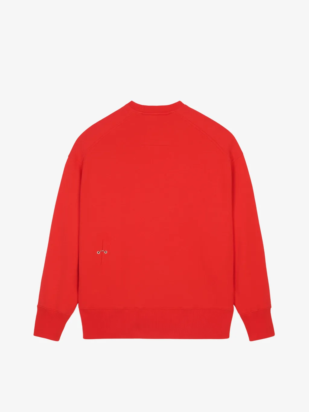 Eyelet Detail Oversized Sweatshirt