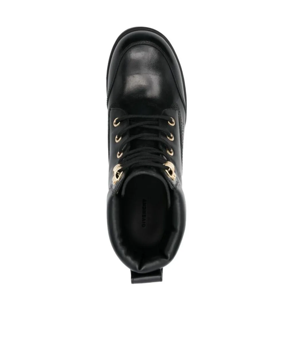 Trekker Lace-Up Ankle Boots