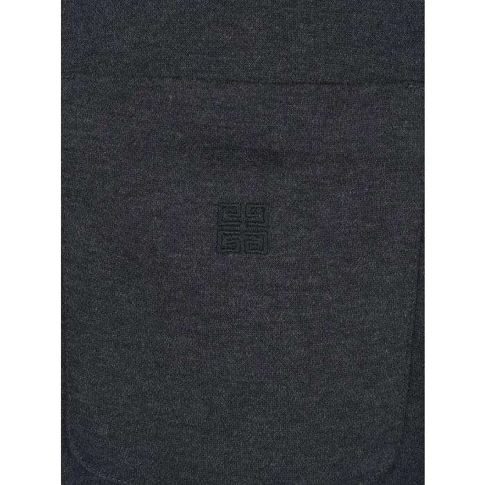 Zip-Up Long-Sleeved Shirt