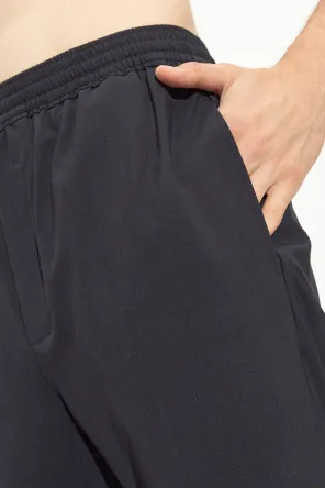 4G Embroidered Elastic Waist Jogging Pants