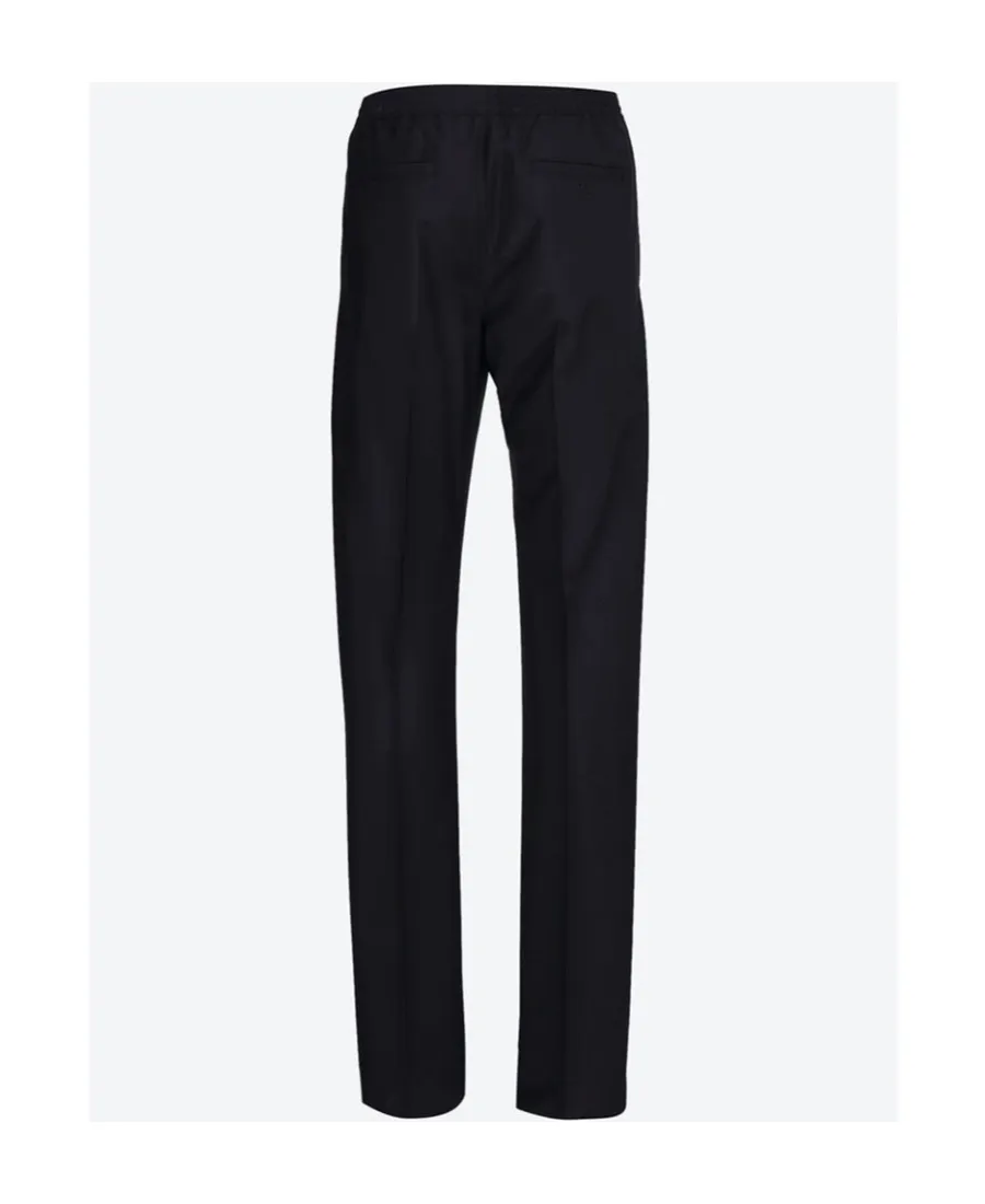 4G Embroidered Elastic Waist Pants