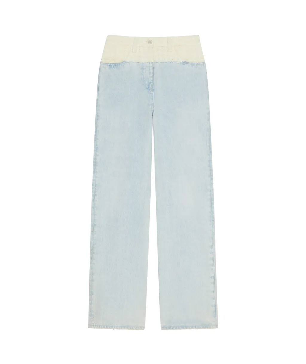 4G Plaque Oversized Jeans